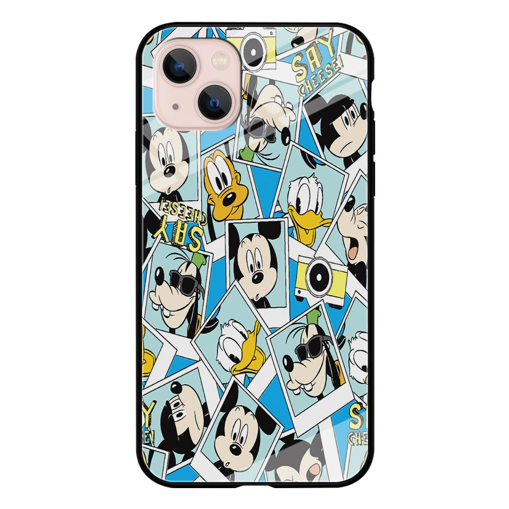 Mickey Family Photo In Frame iPhone 15 Plus Case