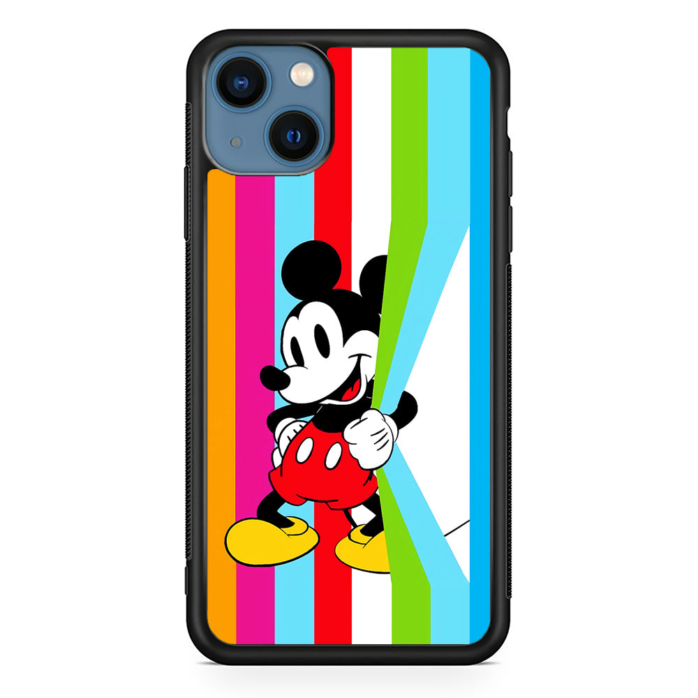 Mickey Fun Colours iPhone 15 Case