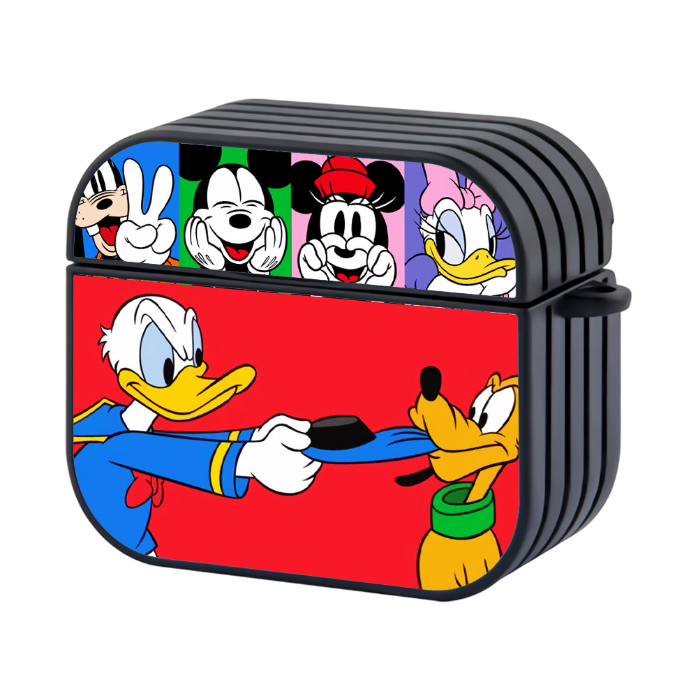 Mickey Mouse Friend And Family Hard Plastic Case Cover For Apple Airpods 3 - Ezzystore