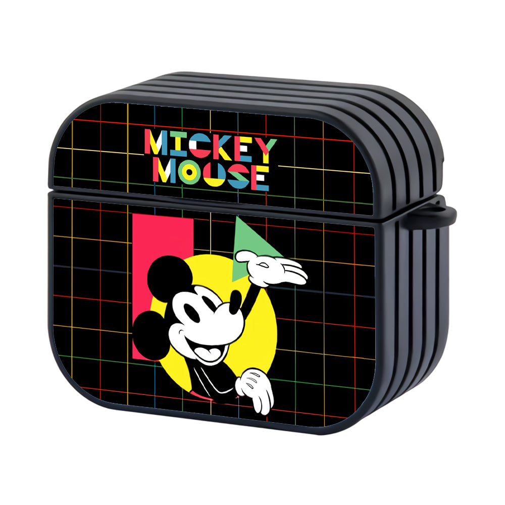 Mickey Mouse Shape Art Hard Plastic Case Cover For Apple Airpods 3 - Ezzystore
