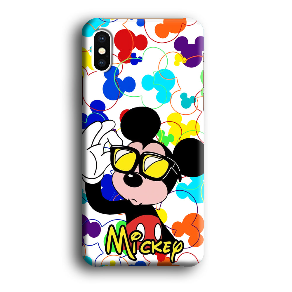Mickey Stylish Mode iPhone X Case