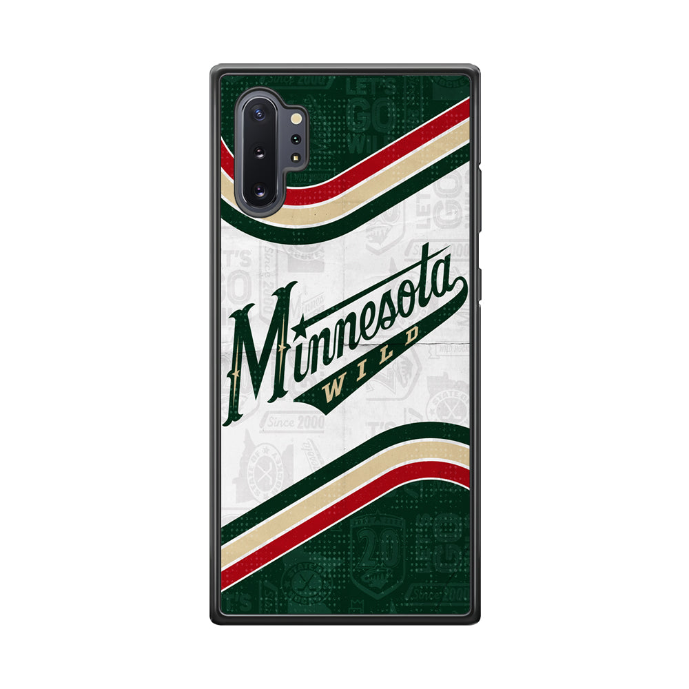Minnesota Wild NHL Team Samsung Galaxy Note 10 Plus Case