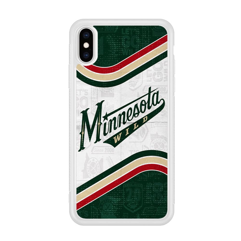 Minnesota Wild NHL Team iPhone X Case
