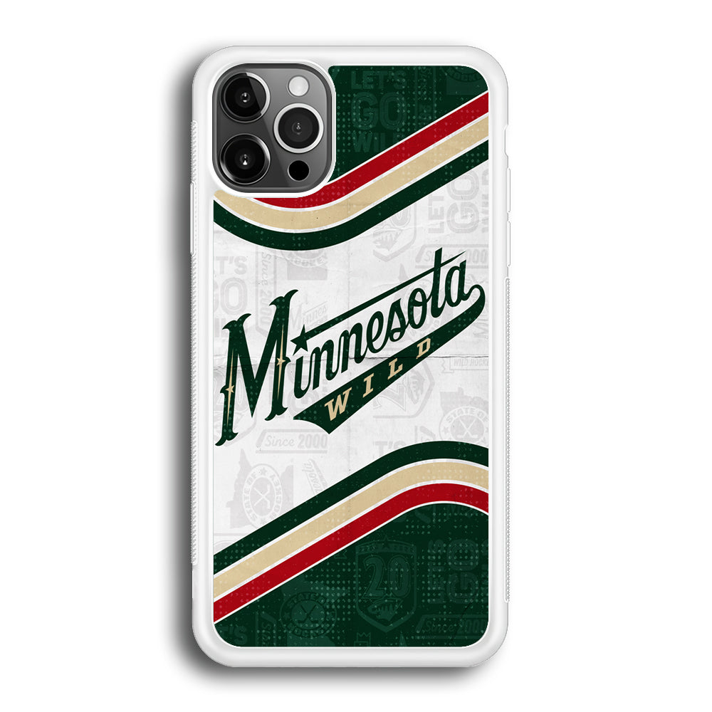 Minnesota Wild NHL Team iPhone 12 Pro Max Case
