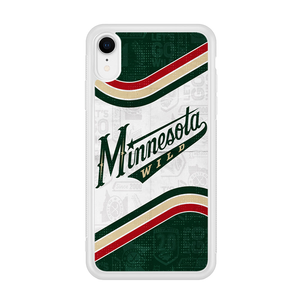 Minnesota Wild NHL Team iPhone XR Case