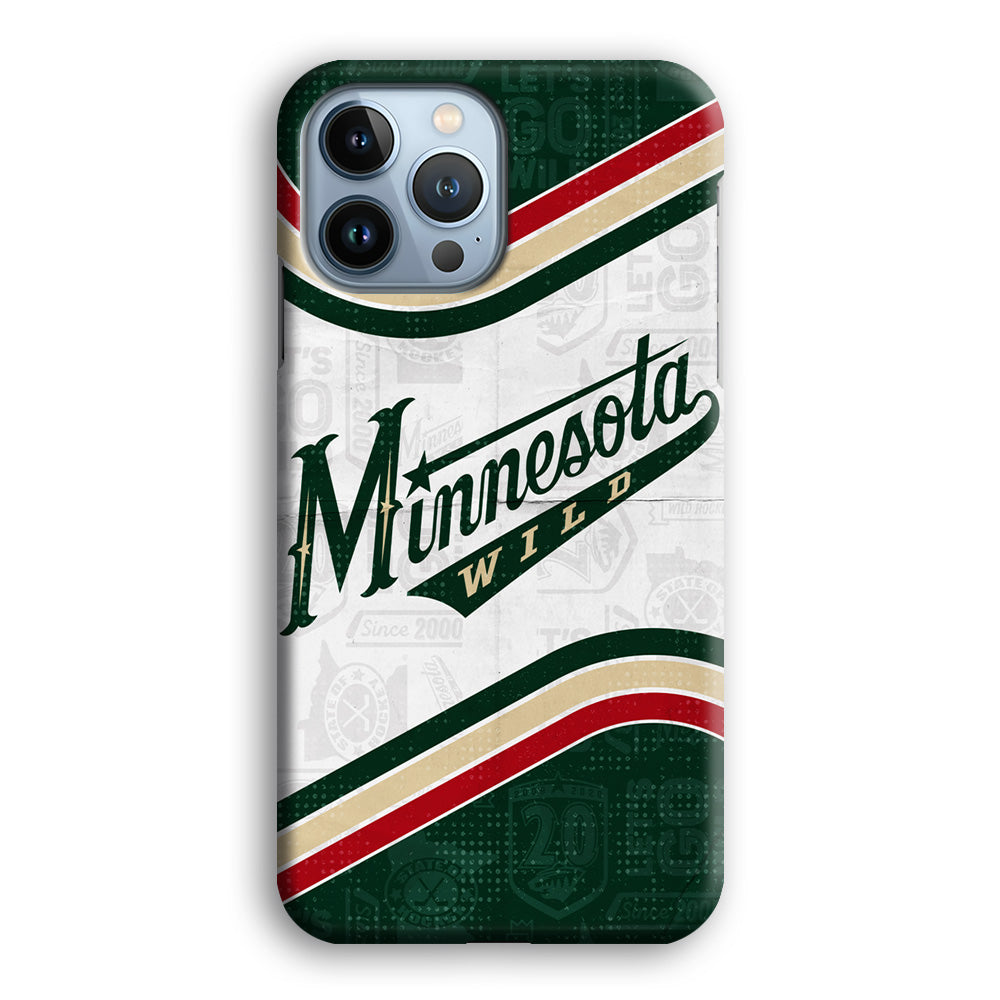 Minnesota Wild NHL Team iPhone 14 Pro Case