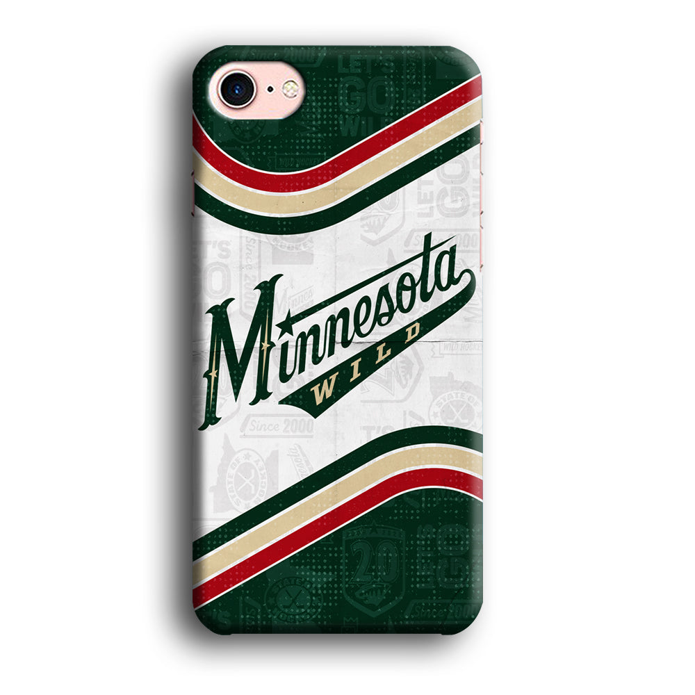 Minnesota Wild NHL Team iPhone 8 Case