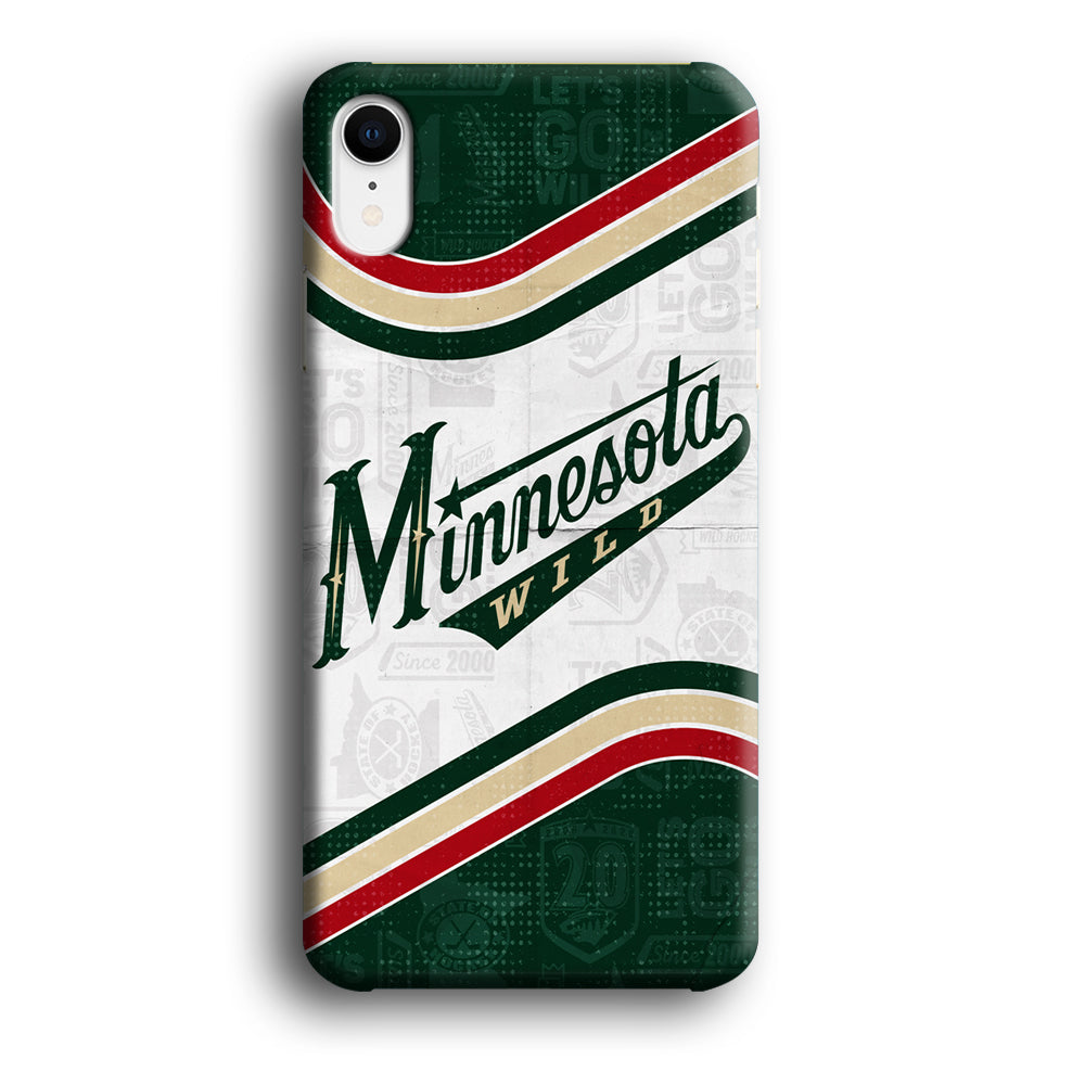 Minnesota Wild NHL Team iPhone XR Case