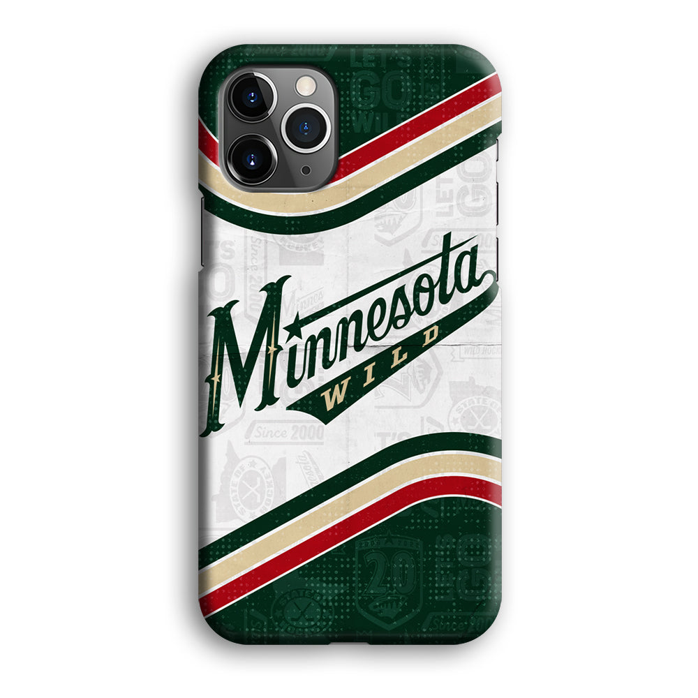 Minnesota Wild NHL Team iPhone 12 Pro Max Case