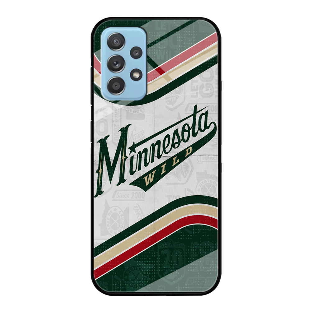 Minnesota Wild NHL Team Samsung Galaxy A72 Case