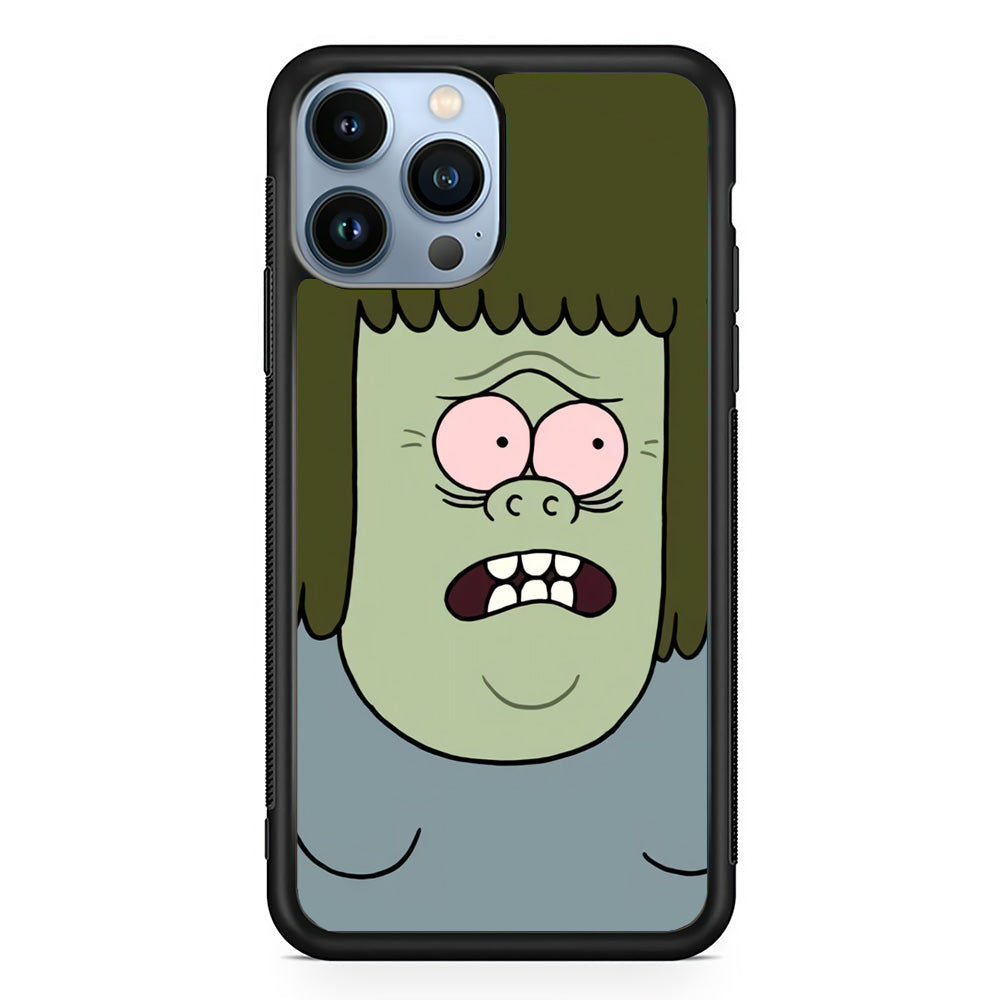 Mitch Regular Show Expression iPhone 14 Pro Case