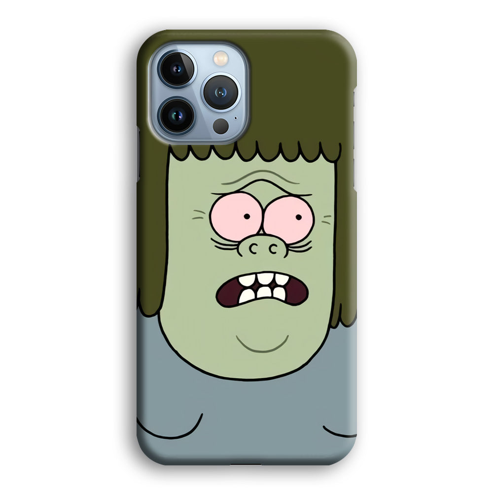 Mitch Regular Show Expression iPhone 14 Pro Case