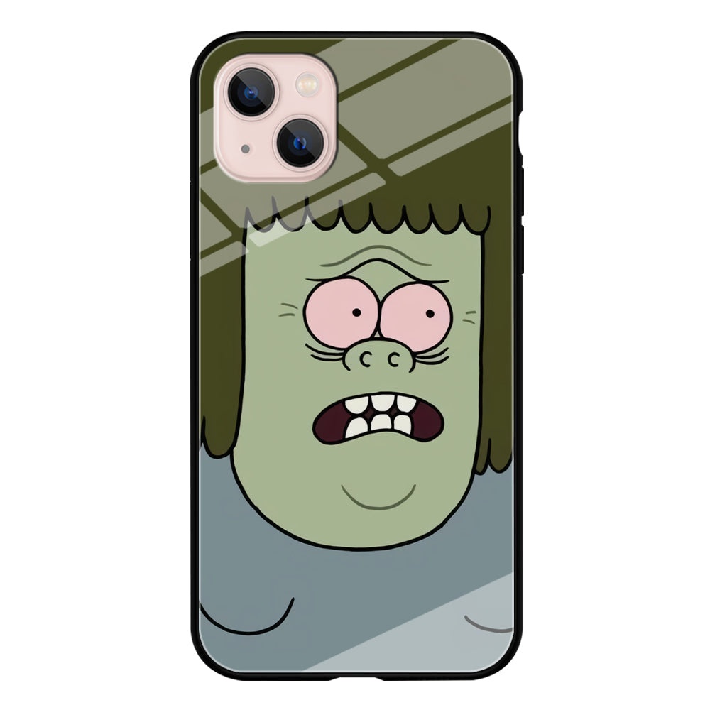 Mitch Regular Show Expression iPhone 14 Plus Case