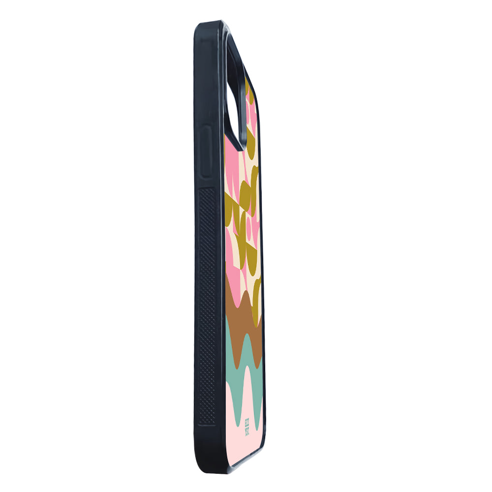 Mixing Shapes The Golden Flow Magsafe iPhone Case