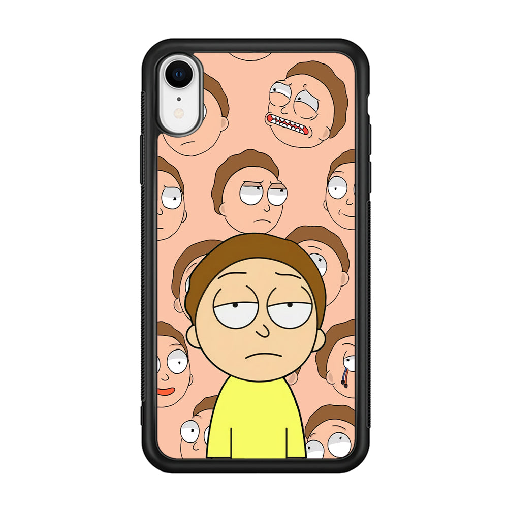 Morty Lazy Expression iPhone XR Case