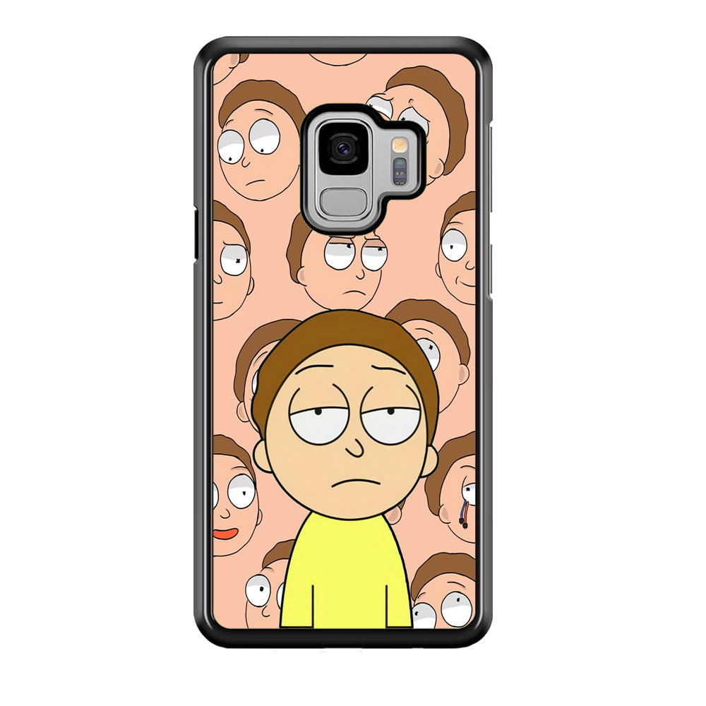 Morty Lazy Expression Samsung Galaxy S9 Case