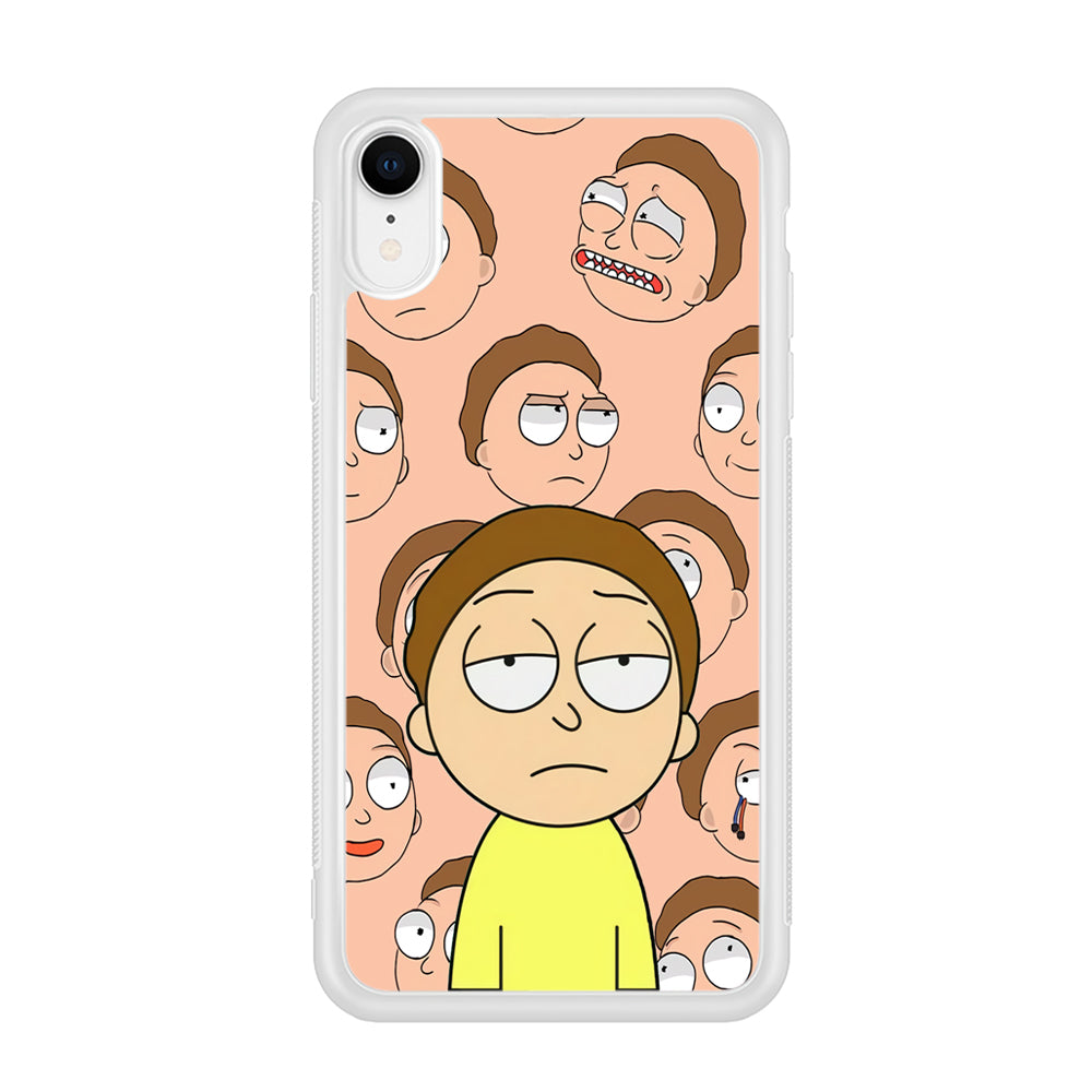 Morty Lazy Expression iPhone XR Case