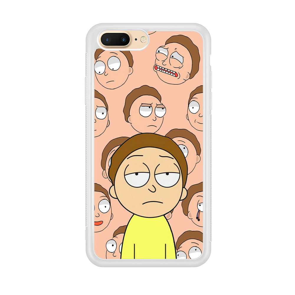 Morty Lazy Expression iPhone 8 Plus Case