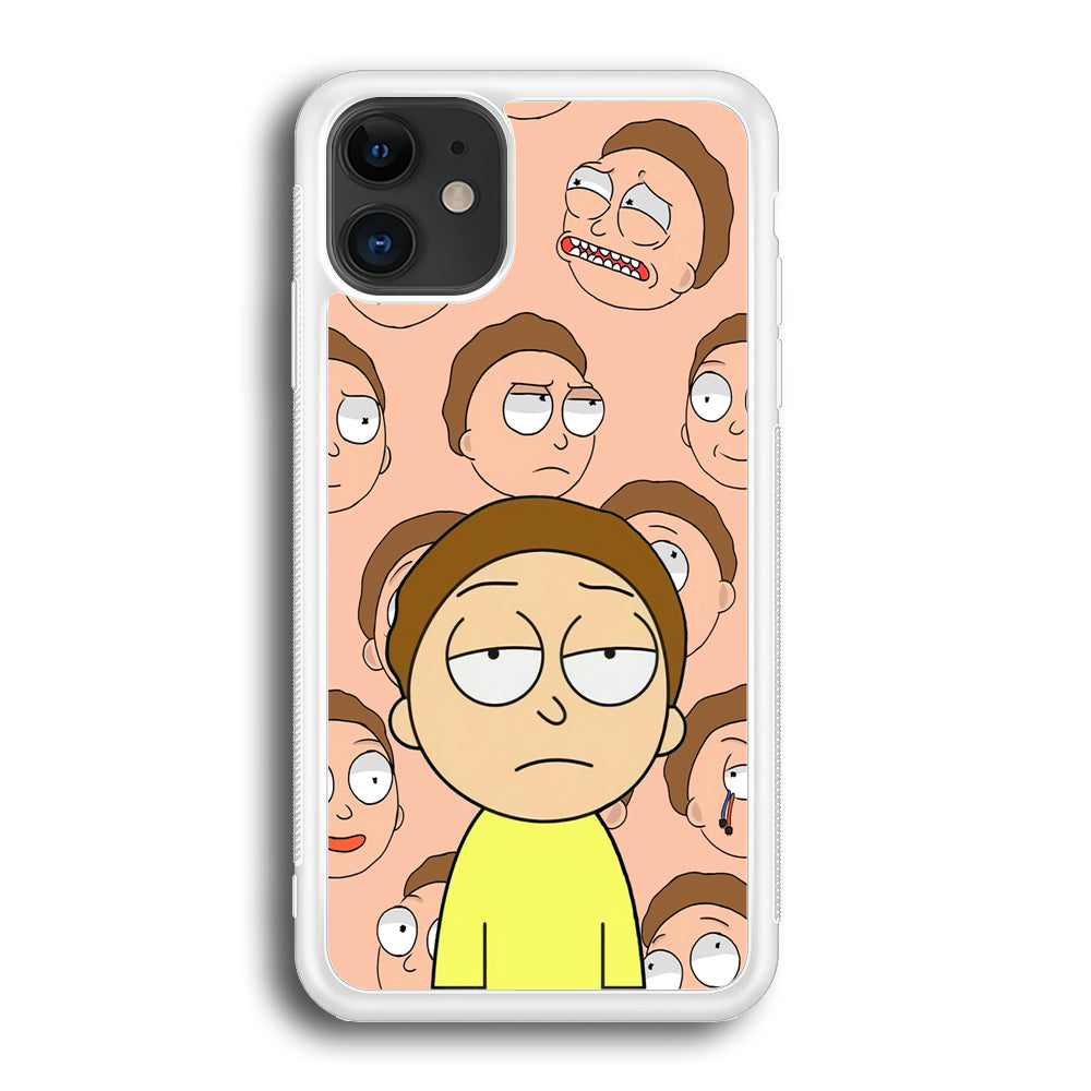 Morty Lazy Expression iPhone 12 Case