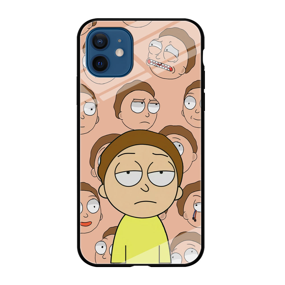 Morty Lazy Expression iPhone 12 Case
