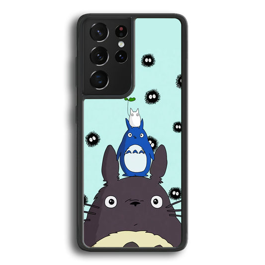 My Neighbor Totoro Cute Pose Samsung Galaxy S21 Ultra Case - Ezzystore