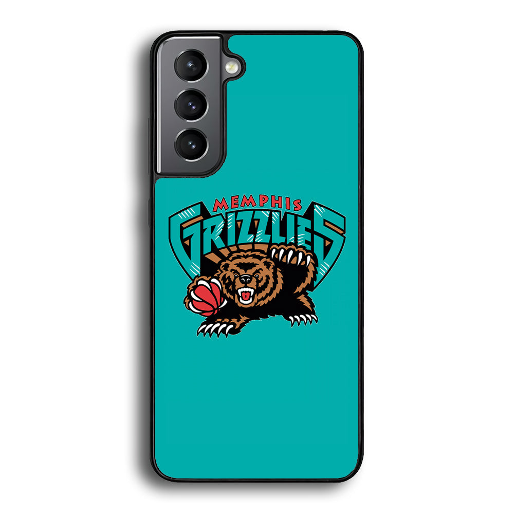 NBA Memphis Grizzlies Bear Logo Samsung Galaxy S23 Plus Case - Ezzystore