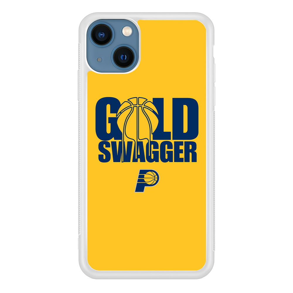 NBA Gold Swagger iPhone 14 Plus Case