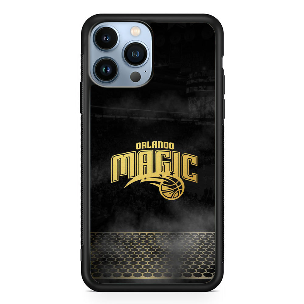 NBA Orlando Magic Gold Logo In The Stadium iPhone 15 Pro Max Case