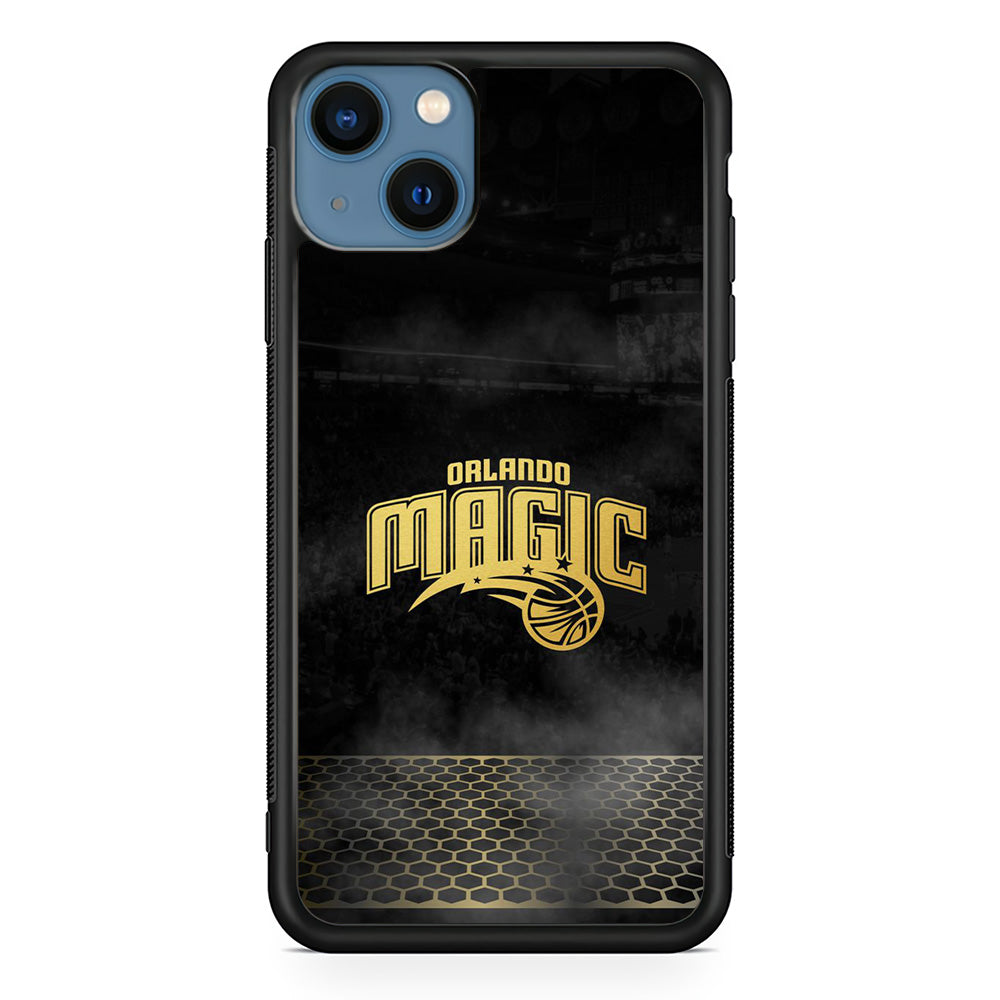 NBA Orlando Magic Gold Logo In The Stadium iPhone 14 Plus Case