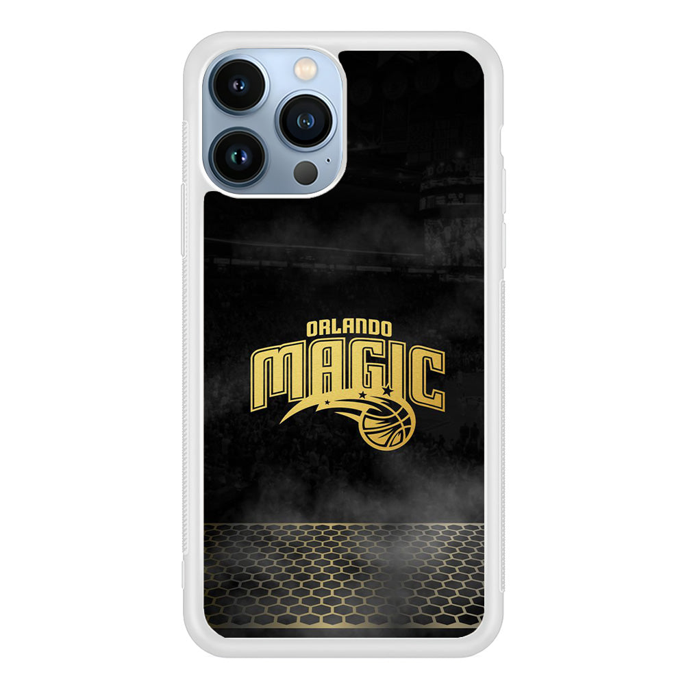 NBA Orlando Magic Gold Logo In The Stadium iPhone 14 Pro Max Case
