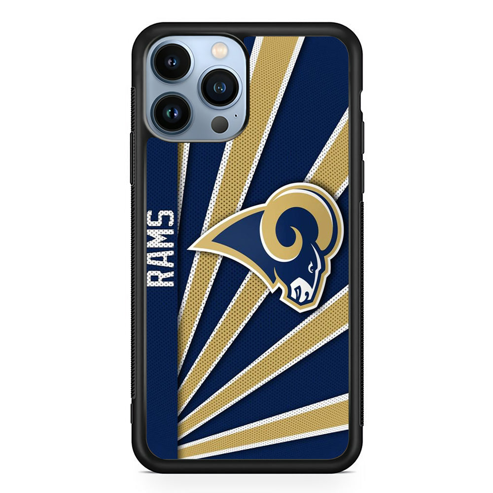 NFL Los Angeles Rams Logo iPhone 15 Pro Max Case