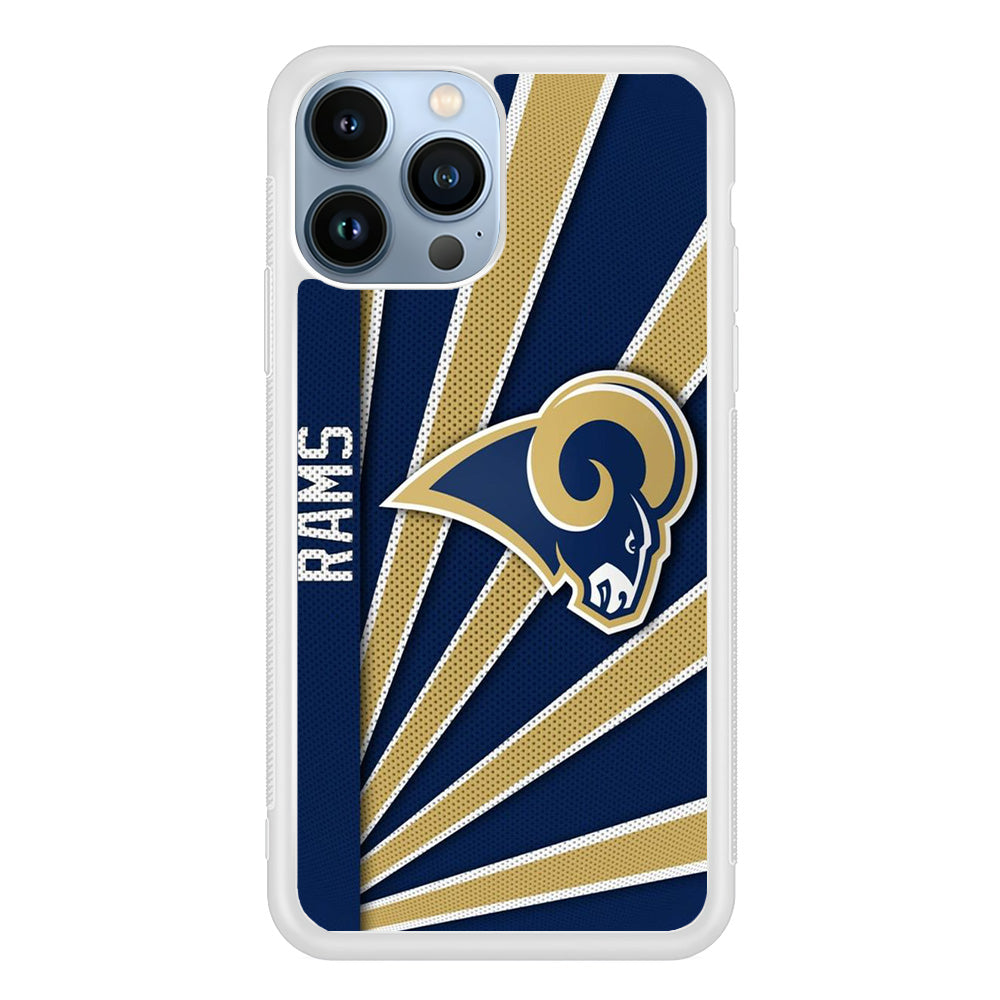 NFL Los Angeles Rams Logo iPhone 14 Pro Max Case