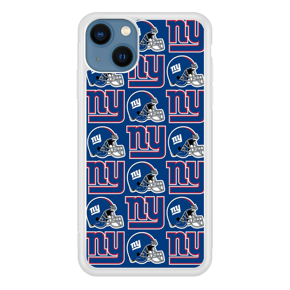 NFL New York Giant Helmet Logo iPhone 15 Case