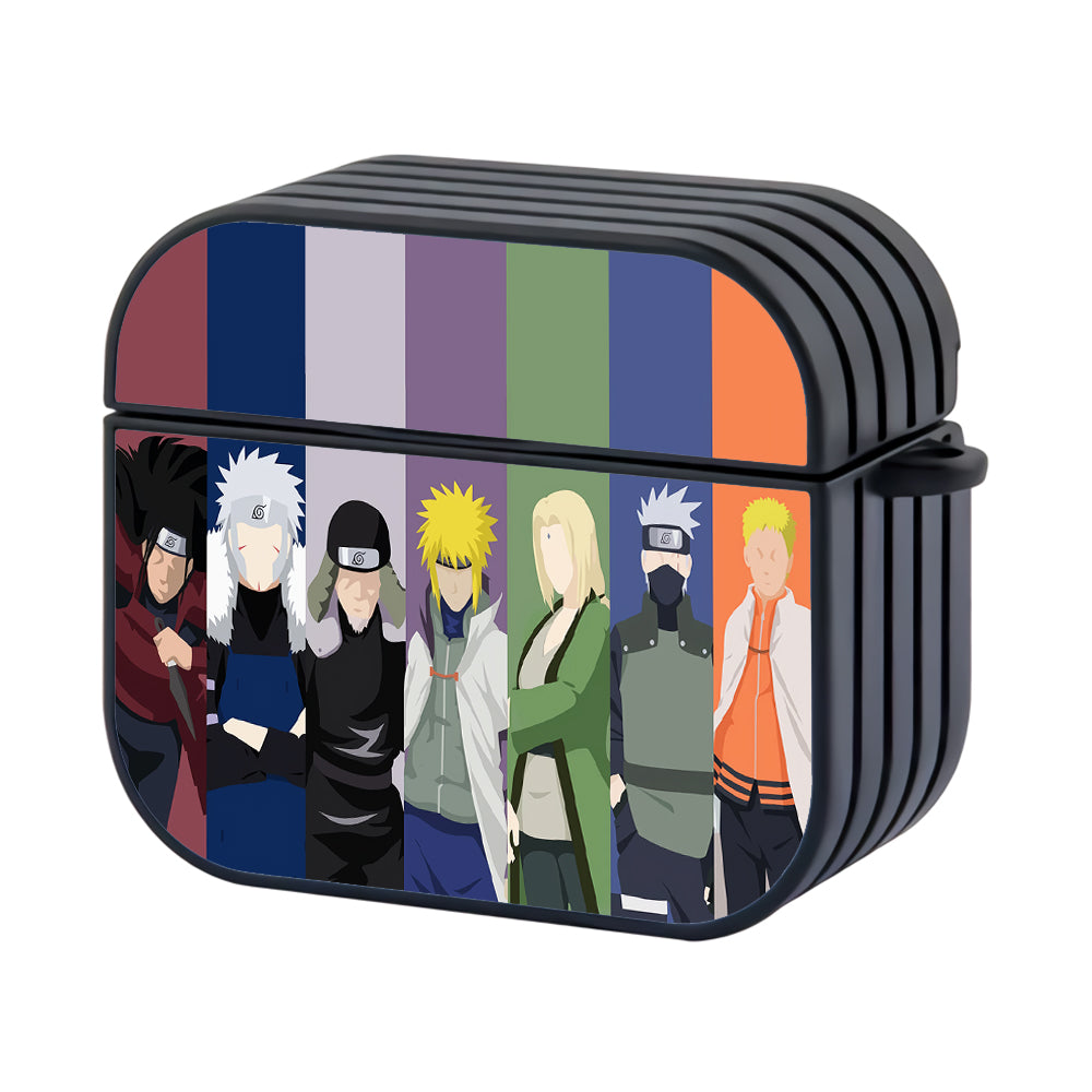 Naruto 7 Hokage Art Hard Plastic Case Cover For Apple Airpods 3 - Ezzystore
