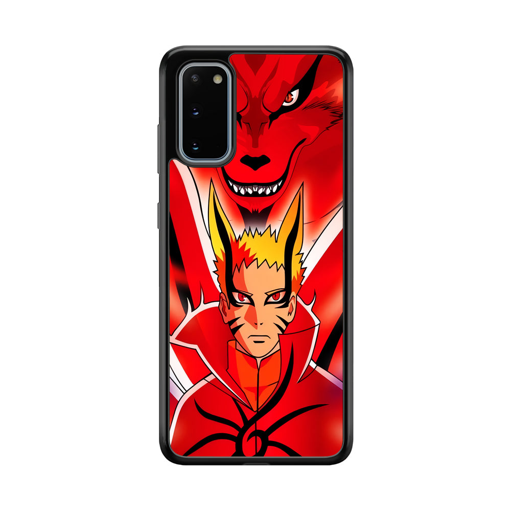 Naruto Baryon Mode x Kurama Samsung Galaxy S20 Case
