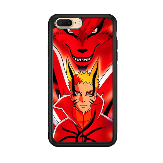 Naruto Baryon Mode x Kurama iPhone 8 Plus Case