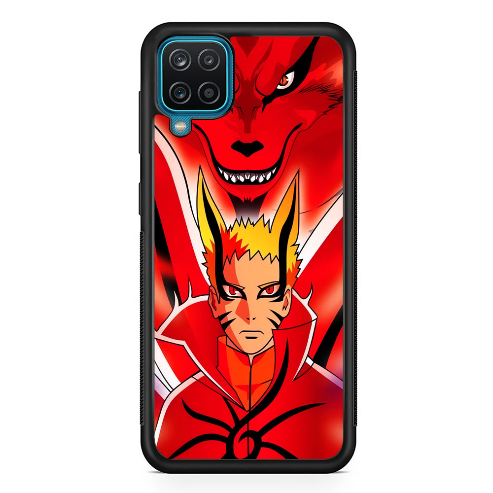 Naruto Baryon Mode x Kurama Samsung Galaxy A12 Case