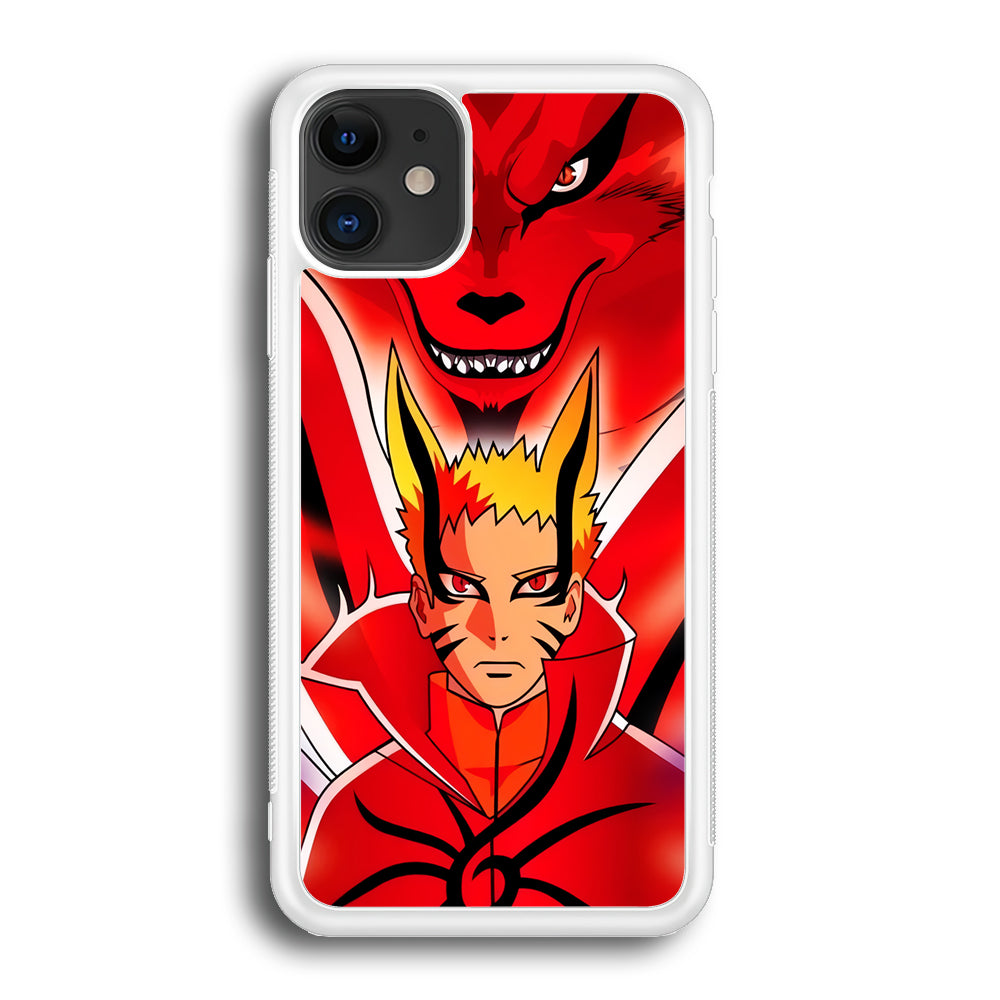 Naruto Baryon Mode x Kurama iPhone 12 Case
