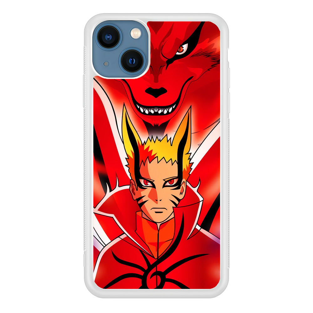 Naruto Baryon Mode x Kurama iPhone 13 Case