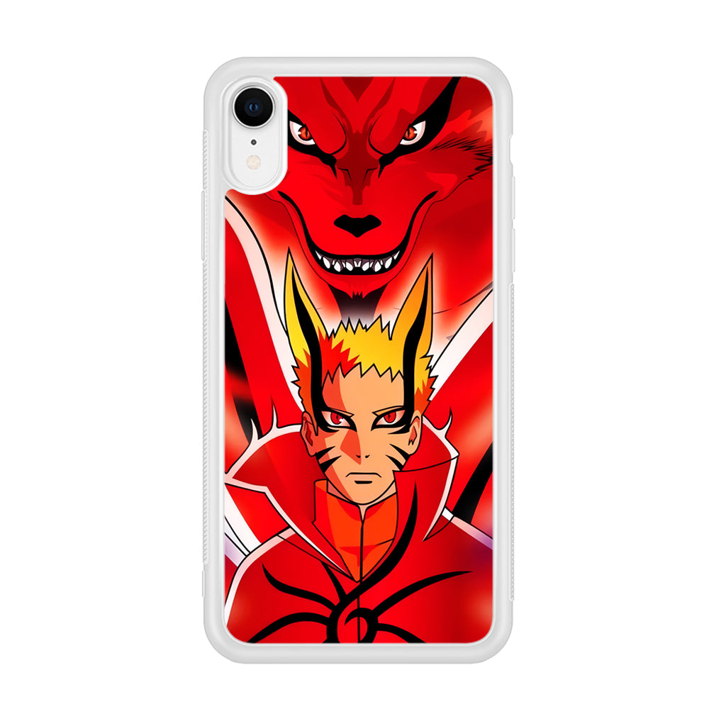 Naruto Baryon Mode x Kurama iPhone XR Case