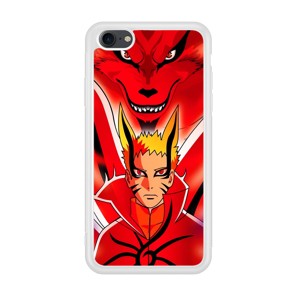 Naruto Baryon Mode x Kurama iPhone 8 Case