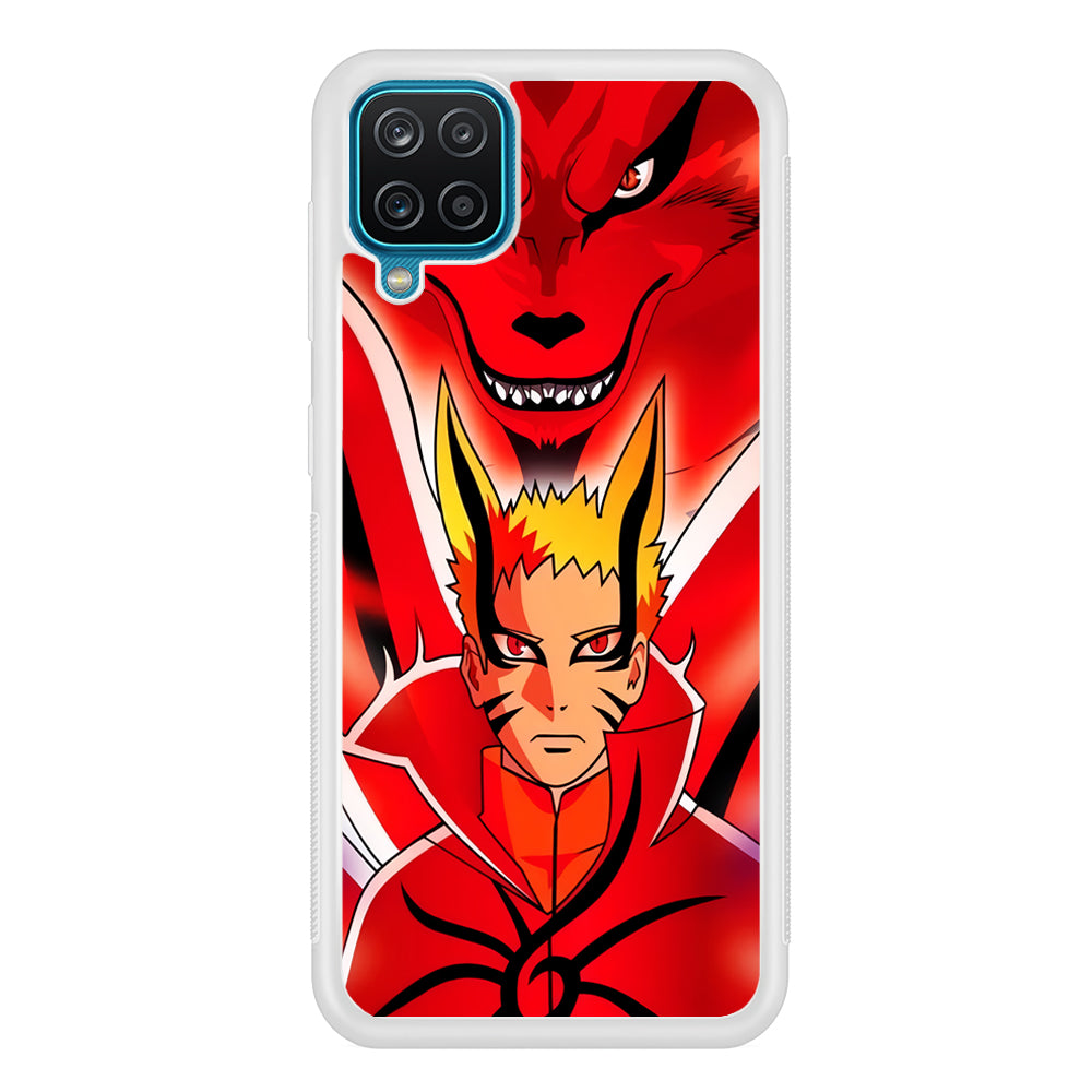 Naruto Baryon Mode x Kurama Samsung Galaxy A12 Case