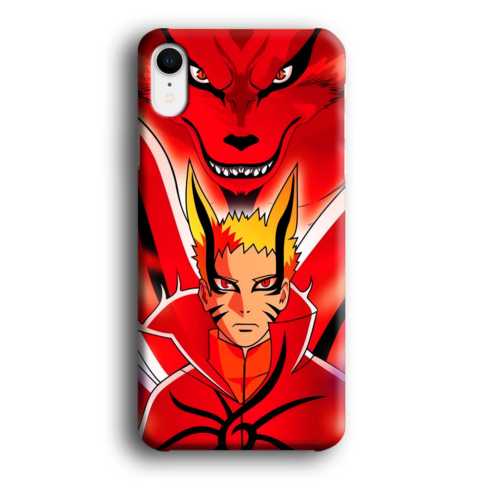 Naruto Baryon Mode x Kurama iPhone XR Case