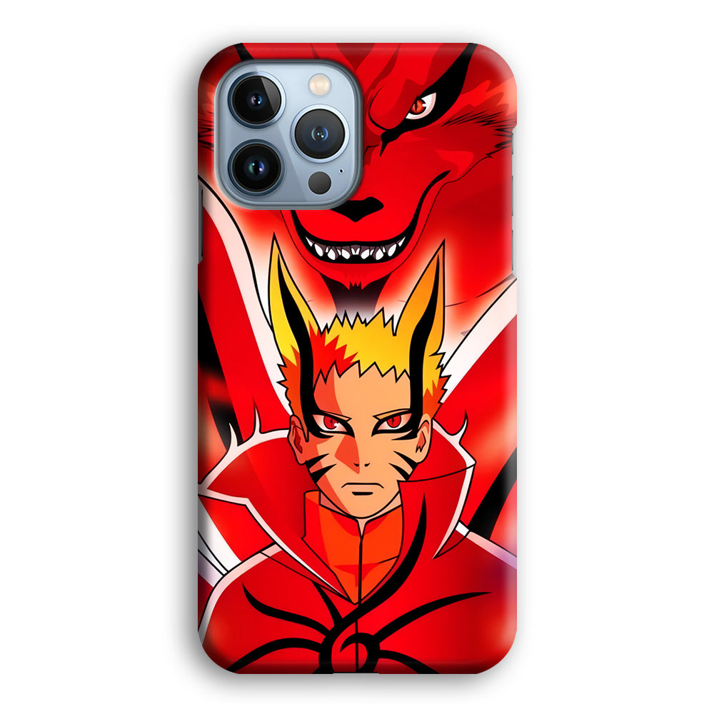 Naruto Baryon Mode x Kurama iPhone 14 Pro Case