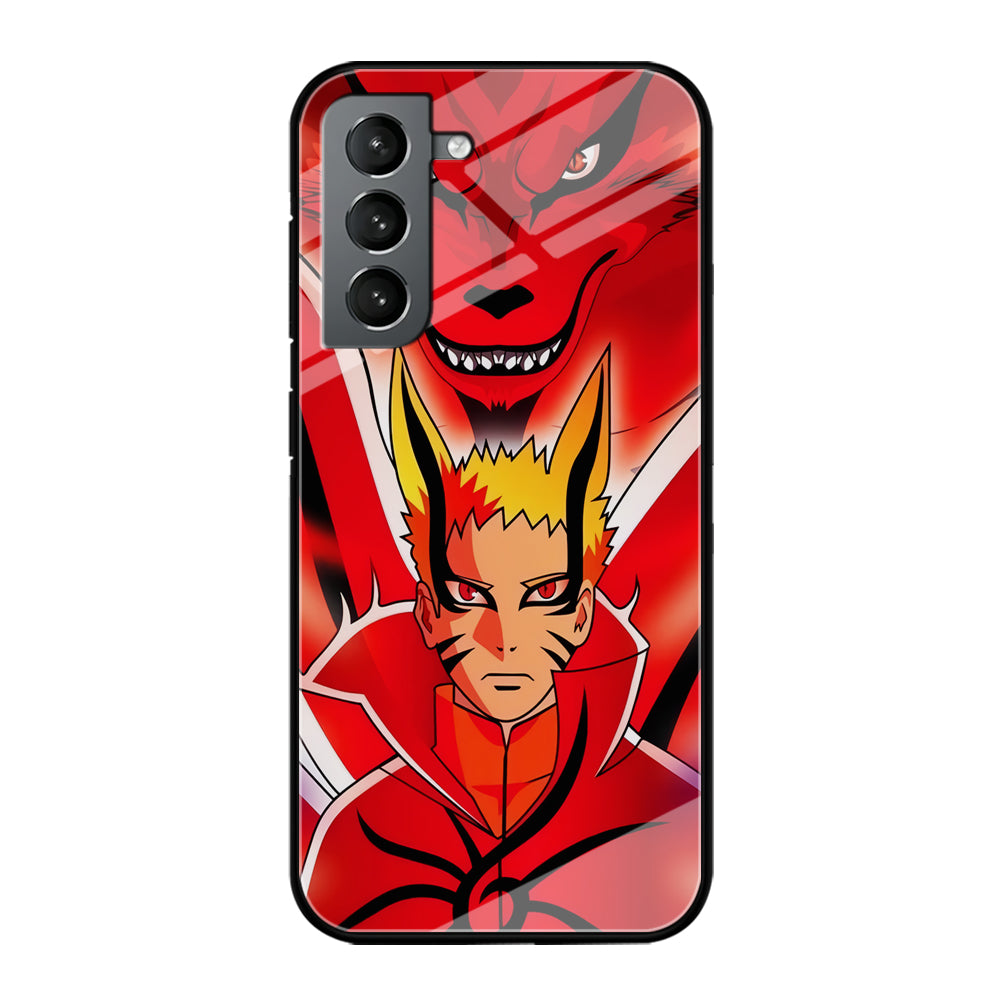 Naruto Baryon Mode x Kurama Samsung Galaxy S21 Plus Case