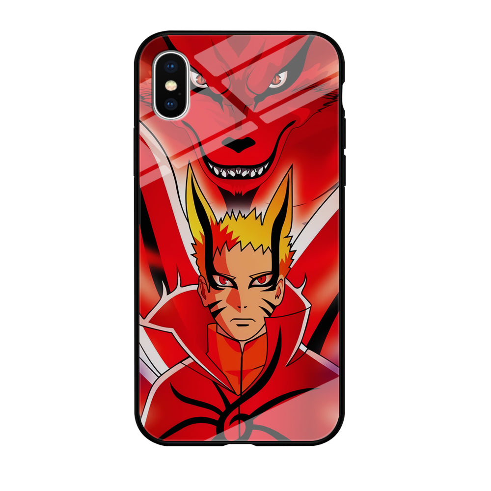 Naruto Baryon Mode x Kurama iPhone X Case