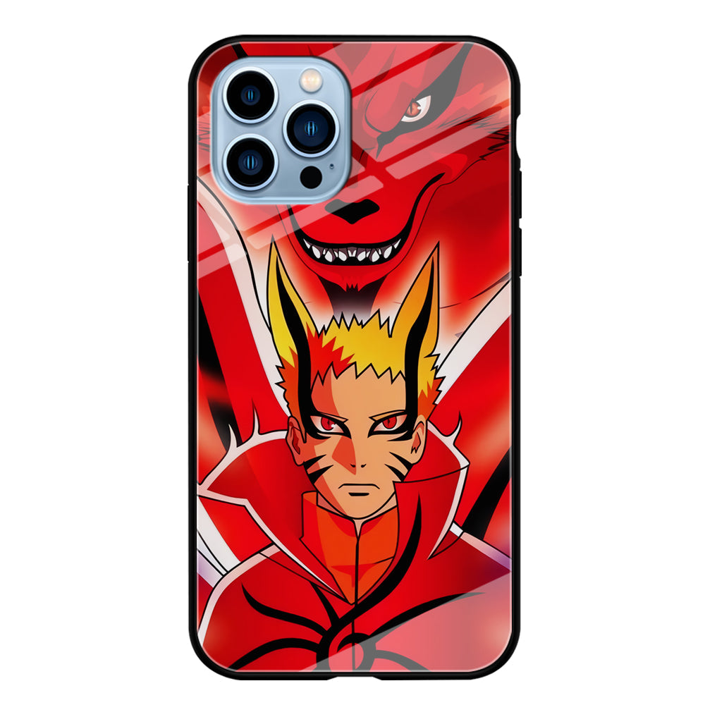 Naruto Baryon Mode x Kurama iPhone 14 Pro Case