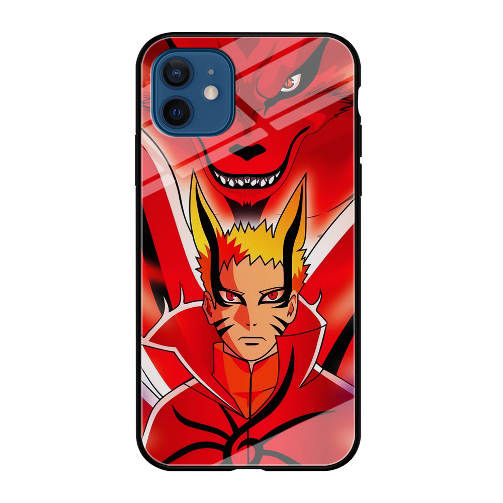 Naruto Baryon Mode x Kurama iPhone 12 Case