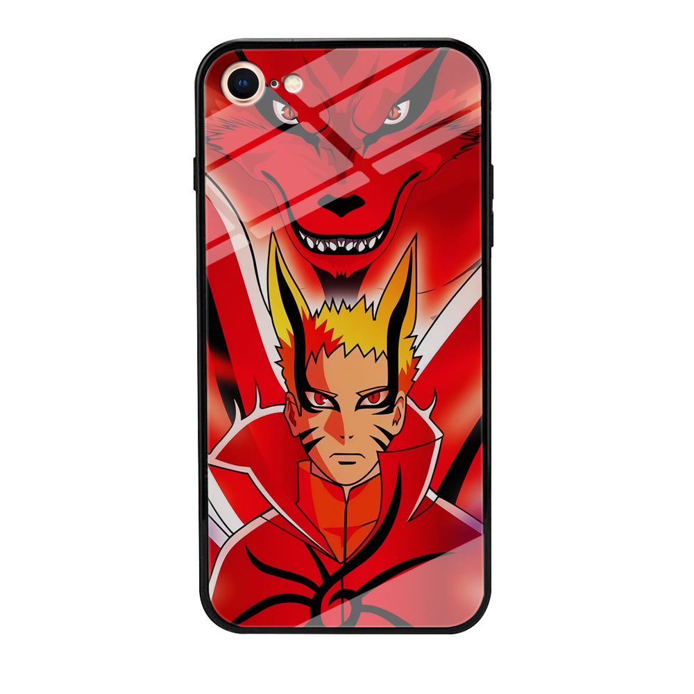 Naruto Baryon Mode x Kurama iPhone 8 Case