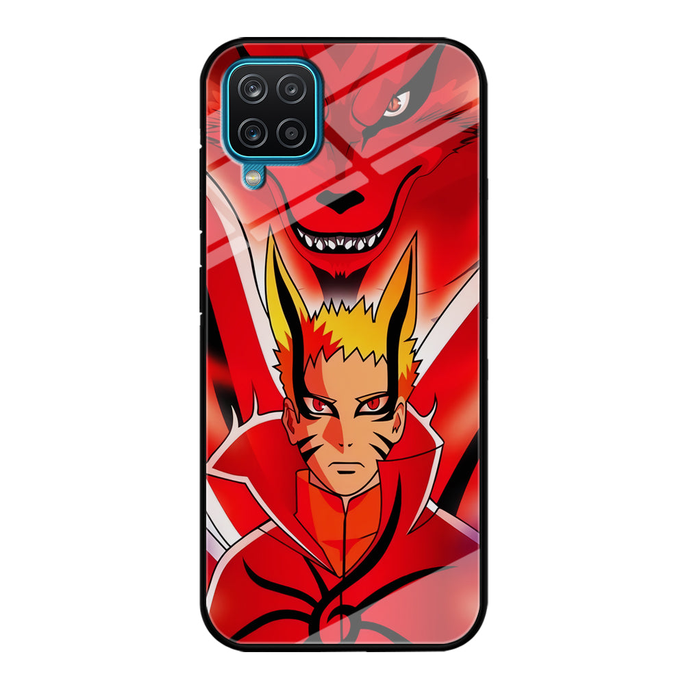 Naruto Baryon Mode x Kurama Samsung Galaxy A12 Case